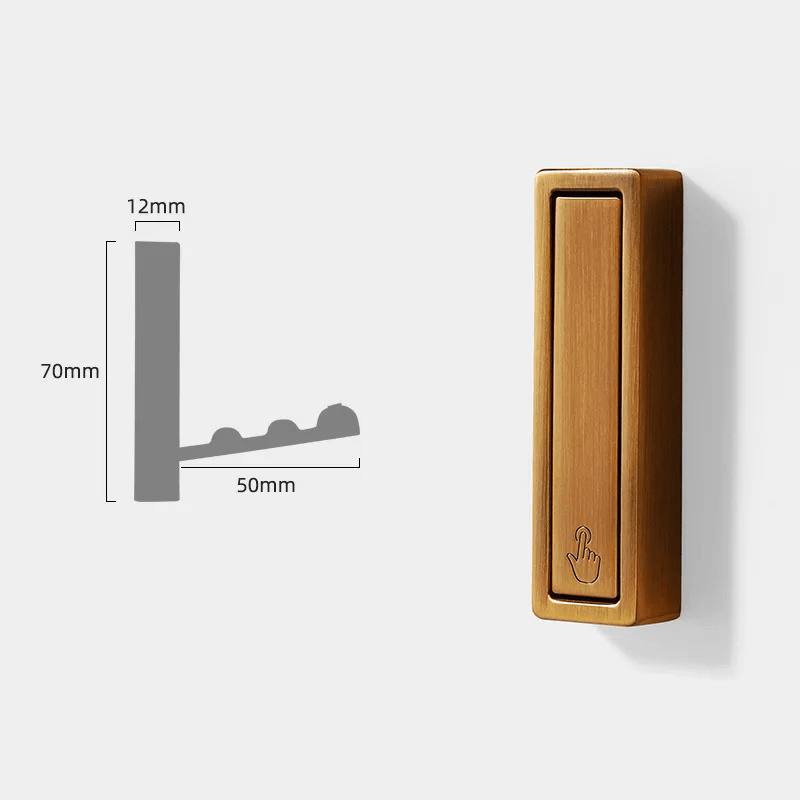 Foldable Wall Hooks | Space-Saving Metal Design