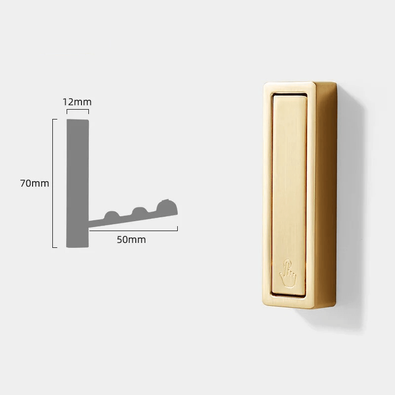 Foldable Wall Hooks | Space-Saving Metal Design