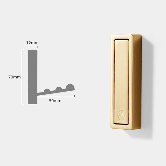Foldable Wall Hooks | Space-Saving Metal Design