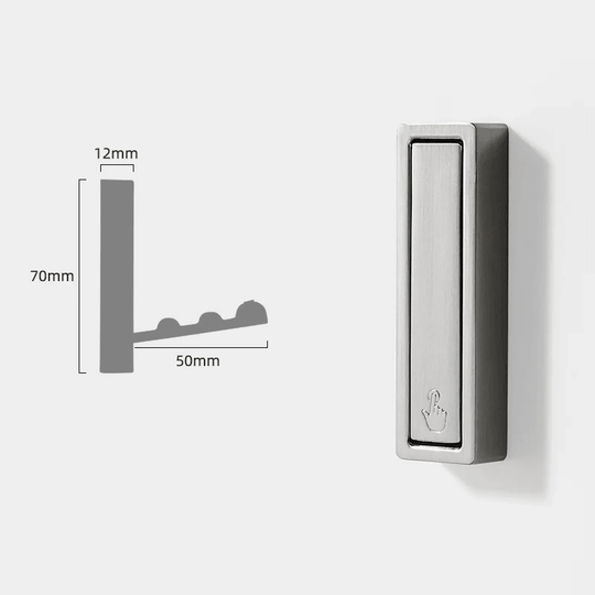 Foldable Wall Hooks | Space-Saving Metal Design