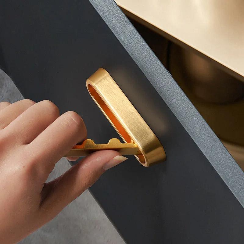 Foldable Wall Hooks | Space-Saving Metal Design