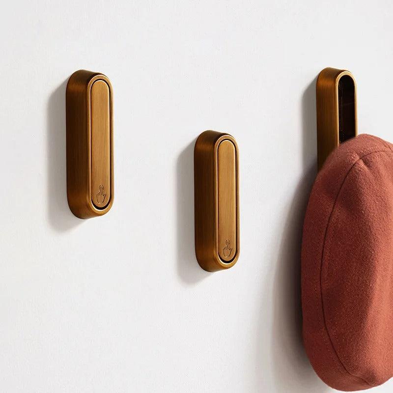 Foldable Wall Hooks | Space-Saving Metal Design