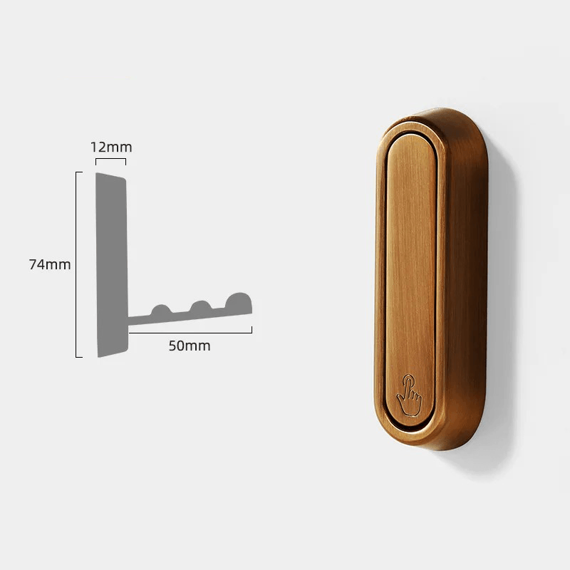 Foldable Wall Hooks | Space-Saving Metal Design