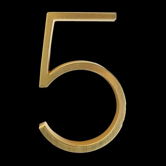 Modern House Numbers | Wall-Mounted Address Digits