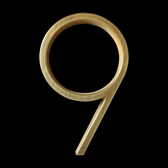 Modern House Numbers | Wall-Mounted Address Digits