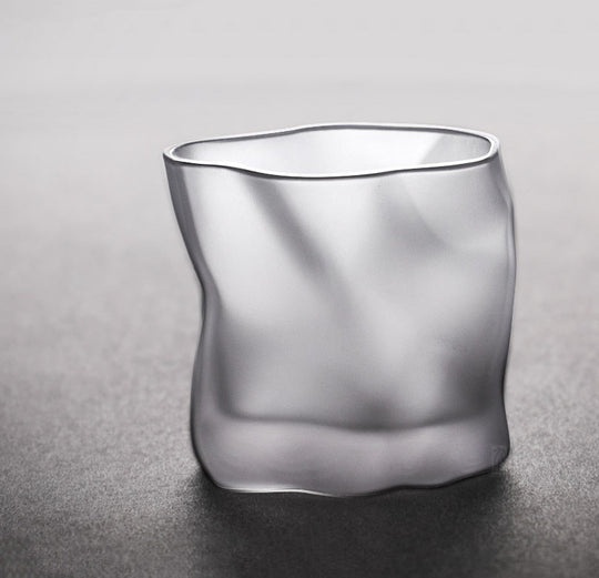 Textured Whiskey Glasses | Two-Piece Cocktail Glass Set