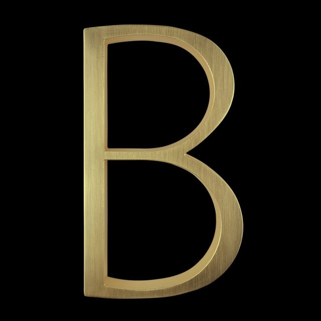 Modern House Numbers | Wall-Mounted Address Digits