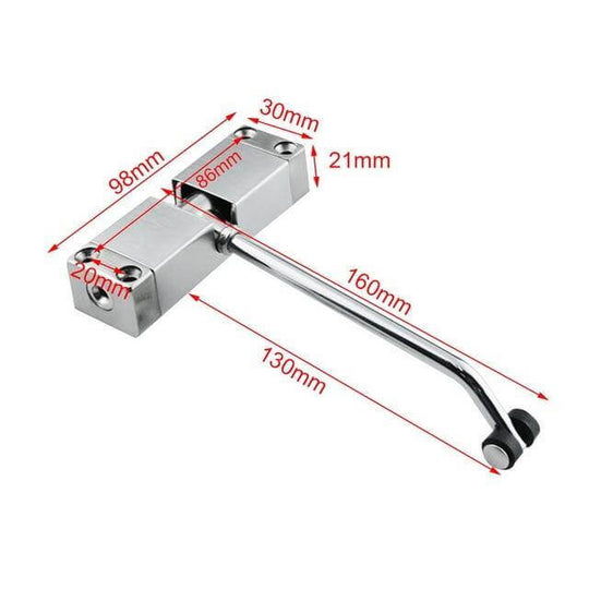Adjustable Door Closer Hinge | Stainless Steel Hardware