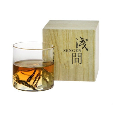 Faceted Crystal Whiskey Glass | Japanese-Style Rocks Tumbler