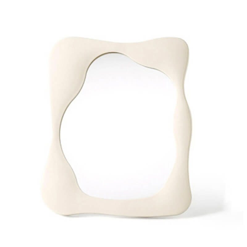 Wavy Freeform Mirror | Vanity Tabletop Accent Mirror
