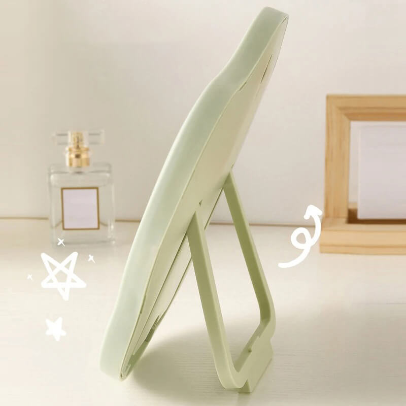 Wavy Freeform Mirror | Vanity Tabletop Accent Mirror