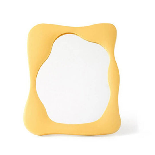 Wavy Freeform Mirror | Vanity Tabletop Accent Mirror