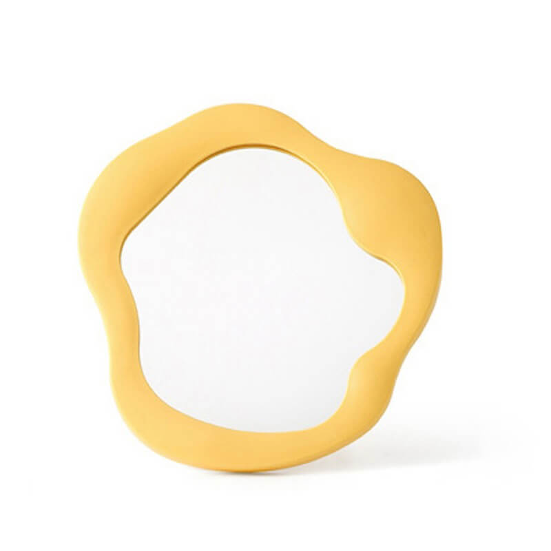 Wavy Freeform Mirror | Vanity Tabletop Accent Mirror