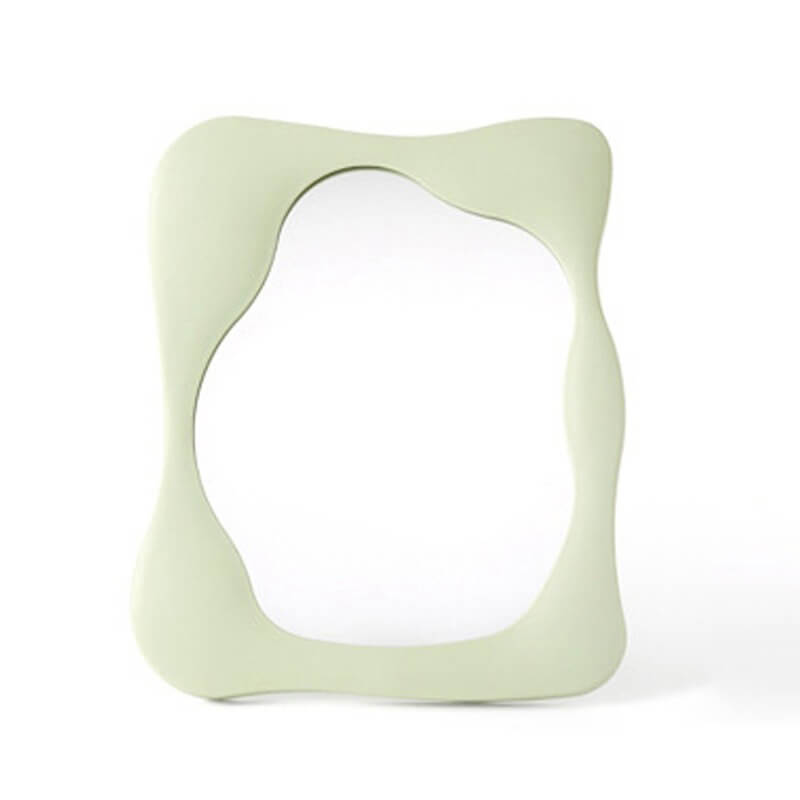 Wavy Freeform Mirror | Vanity Tabletop Accent Mirror
