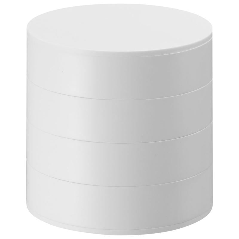 Round Jewelry Organizer | Stackable Storage Compartments
