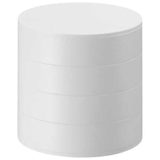 Round Jewelry Organizer | Stackable Storage Compartments